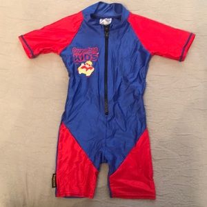 Coppertone kids one piece swim